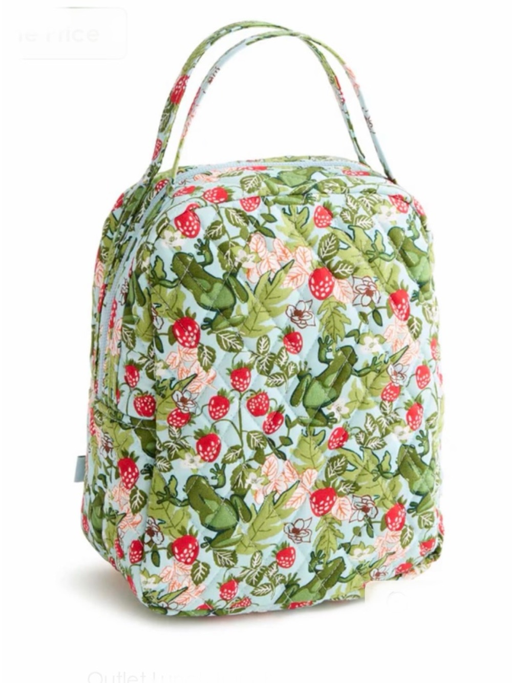 Vera Bradley Lunch Bunch in Frogberry Garden Blue